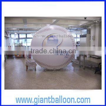 PVC large Inflatable Baseball with custom logo