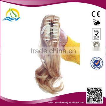 Wholesale Alibaba High Density Synthetic hair extension clip