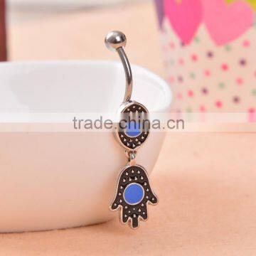 Hot Sale Women Sex Hand Shape Belly Navel Ring