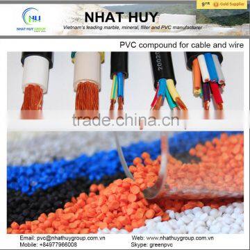 Flexible PVC compound for cable and wire (factory price)