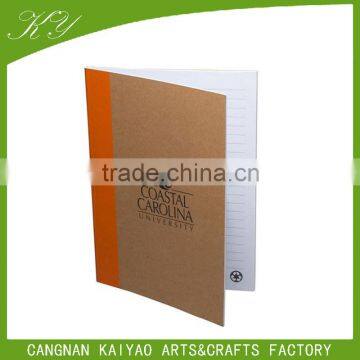 Custom waterproof cardboard soft cover compositon notebook