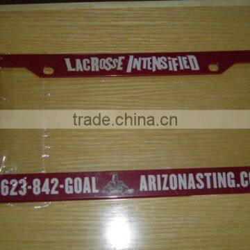 top quality wholesale plastic license plate frame