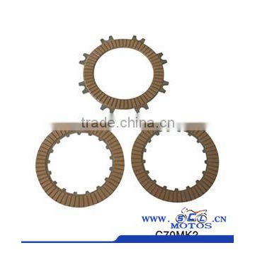 SCL-2013040767 hot wholesale motorcycle engine clutch disk for hon da C70 parts