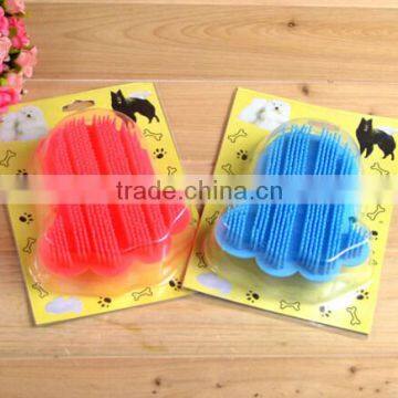 Nice Design Pet Grooming Brush , Silicone Pet Brush , Dog Grooming Comb photo-5