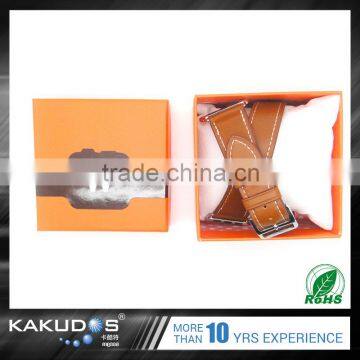 Beautiful and Unique Genuine Leather Watch Hand Band for Iwatch photo-6