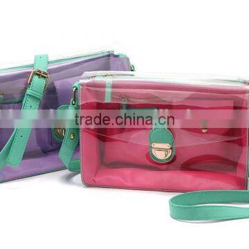 handbag designer clear plastic handbag fashion