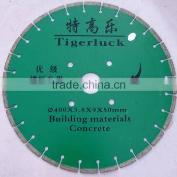Concrete welded diamond saw blades (400mm)