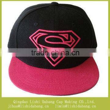 6-panel Batman Snapback Cap With 3D Embroidery photo-4