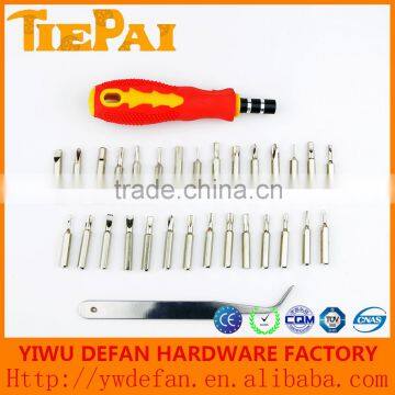 KEY POINT Jk-6032 32 in 1Multi Combination Tools Screw Driver Set One Screwdriver Sets Hand Screwdriver Set