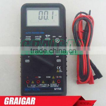 MY68 Digital Multimeter 3999 Display Autorange Multimeter Automatic Multimeter