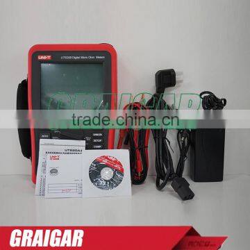 Digital Micro Ohm Meters UNI-T UT620B low resistance 10uohm Four-wire measurement resistance meter wire length tester