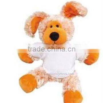 Custom design cute dog plush toy