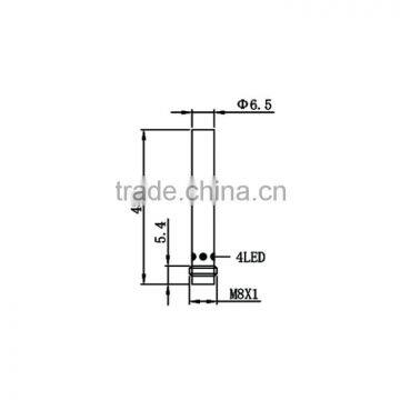 D6.5 Plug Series Flush Standard Inductive Proximity Sensor With Short Body photo-2