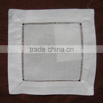 hemstitched cocktail napkin Place Mat Coaster