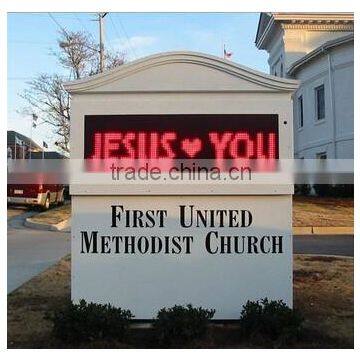 P10 Red LED Moving Message billboards panel