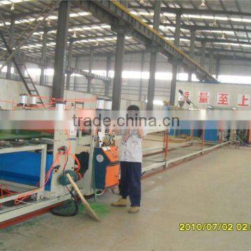 PE PP building /construction formwork production line