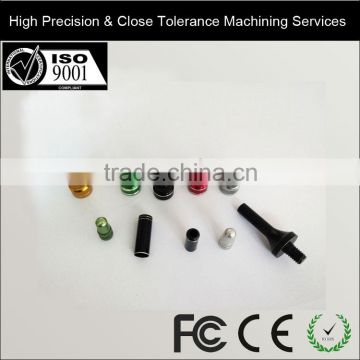 High Precision & Close Tolerance Lathe CNC Machining Anodizing Custom Services Metal Steel Fixing Scews & Nuts Parts