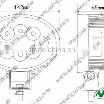 Super Bright 24W 2040LM IP67 Waterproof Led Car Light,led Driving Light photo-4