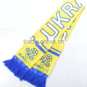 2015 Printed Fan Scarf Polyester Football Scarf photo-4