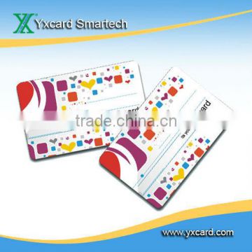 colorful printing contactless rfid card(with different chips)