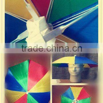 rainbow hat umbrella for fish