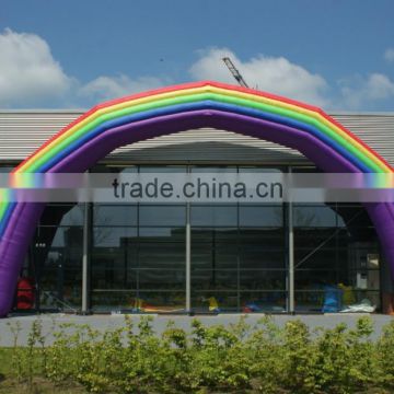 inflatable rainbow arch for advertising