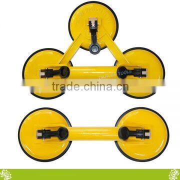 Foldable 3 Cups Suction Cup Panel Sucker,Three Head Aluminium Glass Suction Cup Lifter,3 Claw Glass Suction Plates photo-2