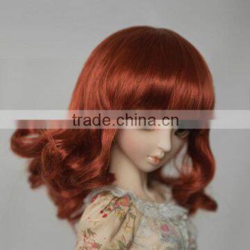 New Arrival Dark Brwon Bjd/blythe Doll Wig With Wavy End photo-3