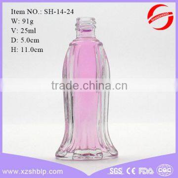 25ml perfume glass bottle/cosmetic bottle wholesale