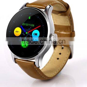 Wholesale K88h Smart Bluetooth Watch Round IPS OLED Heart Rate Timer Watch for IOS and Android Phone photo-2