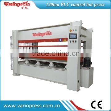 120ton Veneer Hot Press Machine of Solid Drilled Hole Platen photo-3