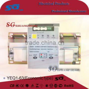 dual power automatic changeover switch ATS for generator yeq1