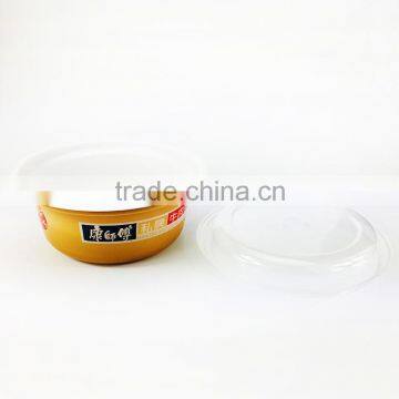 Custom Cheap Disposable Round Plastic Bowl With Lid China