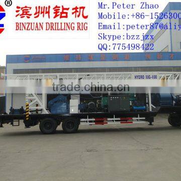 Perfect!! BZCT600 trailer drilling rig (long tower)