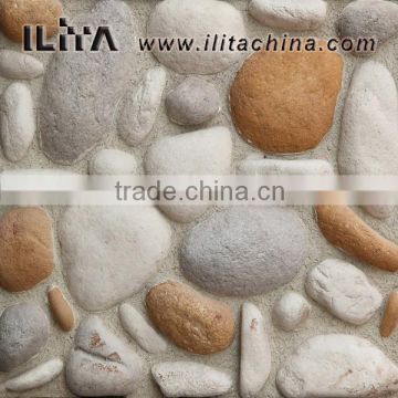 atificial river rock stone for rexterior wall decoration