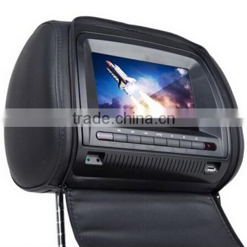 7" inch Car Headrest DVD Player with Ziper