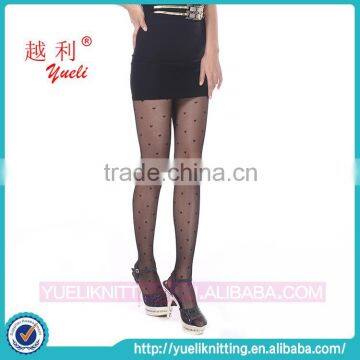 Japan black nylon silk foot sexy compression stockings