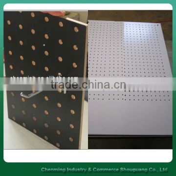 Diversity of color MDF pegboard