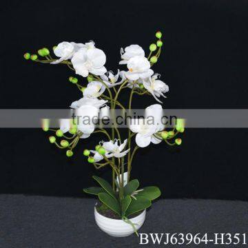 2015 best quality artificial orchid bonsai, wedding decorative orchid for sale