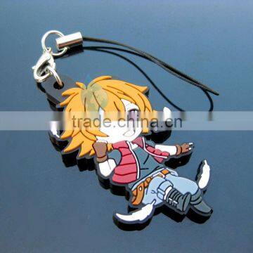 2013 new 2D Silicone keychain