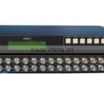16X16 SDI matrix switcher compatible with SD SDI, ASI
