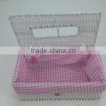 Handmade Plastic Garden Style Decorative Tissue Box photo-4