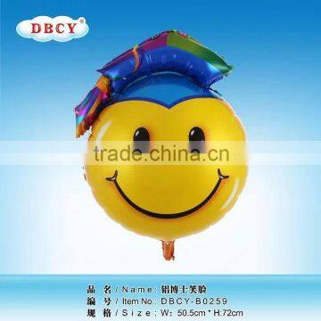 Printed smile Doctor balloon series, cartoon printed balloon, aluminum/foil balloon for decoration