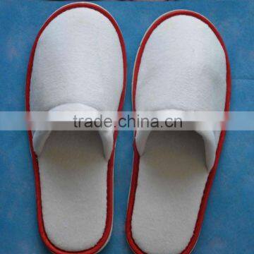 Personalized Custom Disposable Cotton Terry Towel Hotel slippers With No Logo