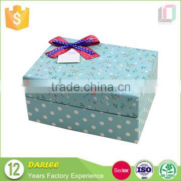 2016 High Quality Fancy Empty Cardboard Gift Box With Lids