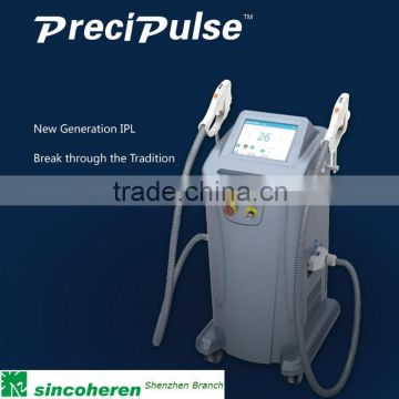 IPL skin beauty hair removal machine Acne vascular therapy IPL SHR