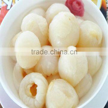 Fresh Sweet Canned Lychee fruit in Light Syrup