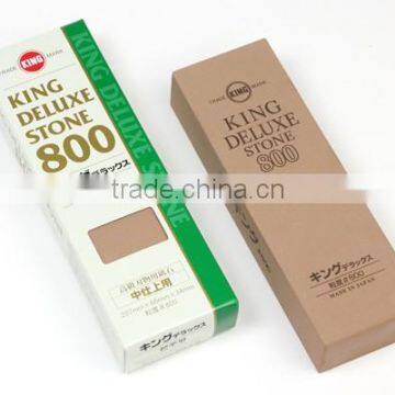 KING various water stone sharpening for kitchen knives