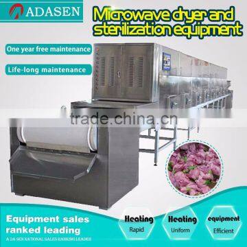 Microwave flower dryer and sterilization equipment