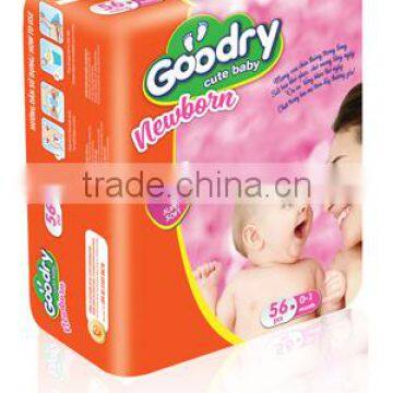 Goodry Baby Nappies For New Born 72